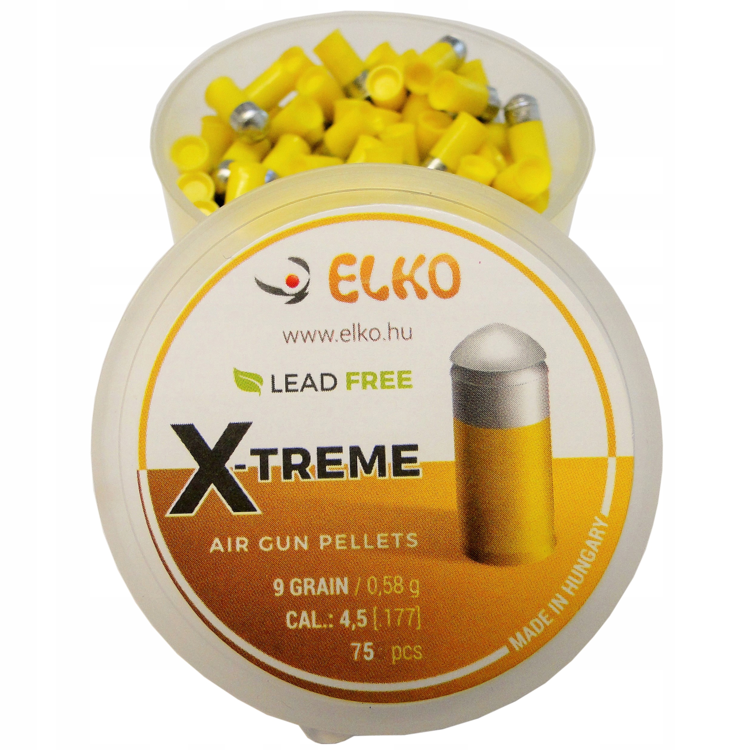 

Śrut stalowo teflonowy Żółty 4,5 mm X-treme ciężki