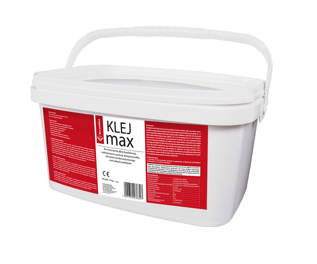 

Klej Kominkowy Do Kominka Płyt Izolacyjnych 15KG