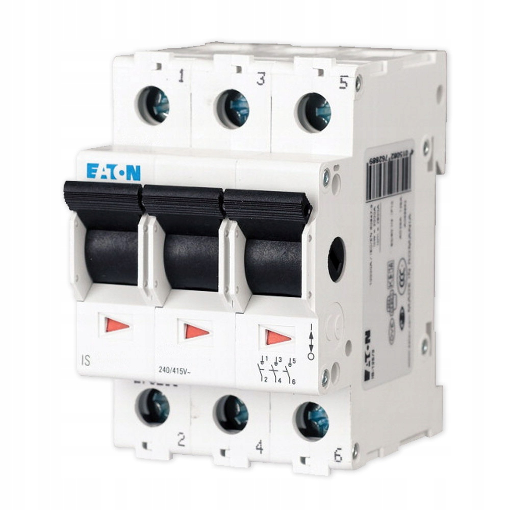 

Eaton Rozłącznik izolacyjny modułowy 3P 63A 276276