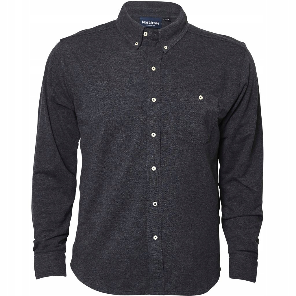 North 56°4 Duże Rozmiary Koszula Casual 5XL 154cm