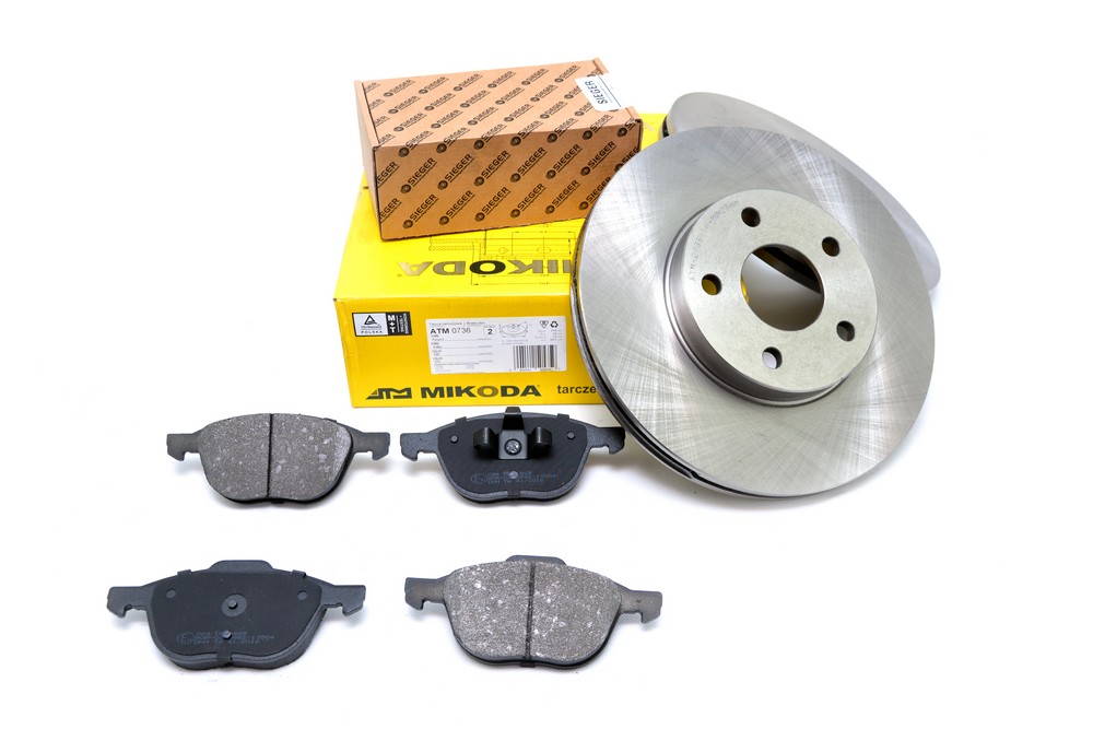 Тормозні диски 278mm+ Колодки ПЕРЕД Ford FOCUS Mk2 '04-2011