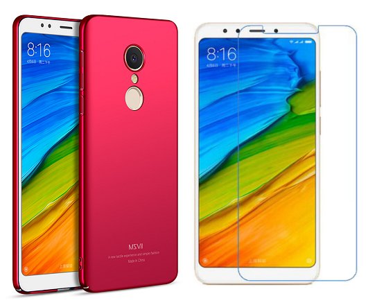 

Etui Msvii Do Xiaomi Redmi 5 0.7MM Slim + Szkło