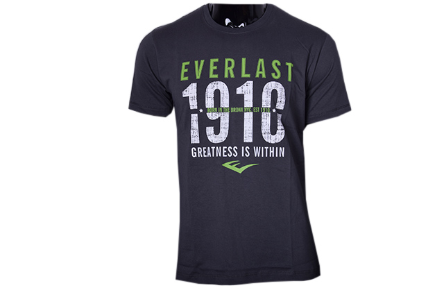 

Koszulka Everlast bawełna grafit evr9300 r. L