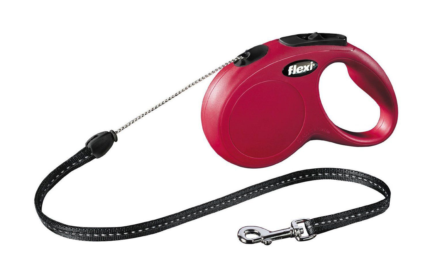 

Smycz New Classic M linka -5m -do 20kg czerwony