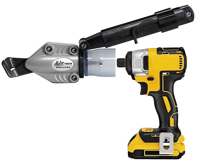 PRZYSTAWKA TNĄCA DO BLACHY FALISTEJ DO WKRĘTARKI Kod producenta TSCM