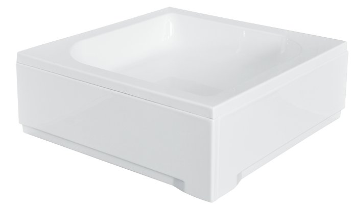 Brodzik Głęboki Kwadratowy 70x70+OBUDOWA+KLIK-KLAK