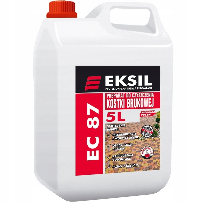 

Eksil EC-87 do czyszczenia kostki brukowej konc 5L