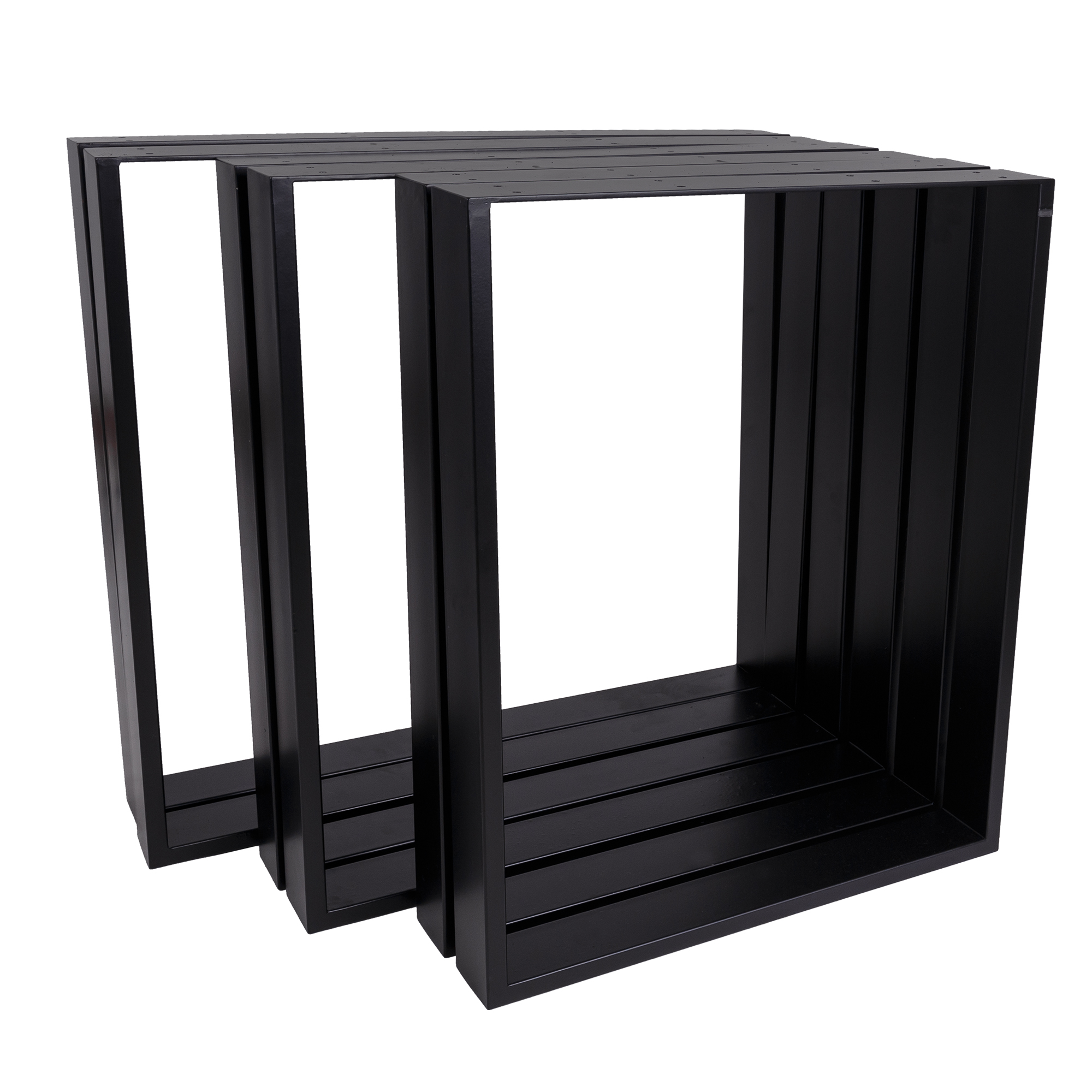 NOGI DO STOŁU METALOWE LOFT 70x72cm 2 sztuki Model 70x72cz