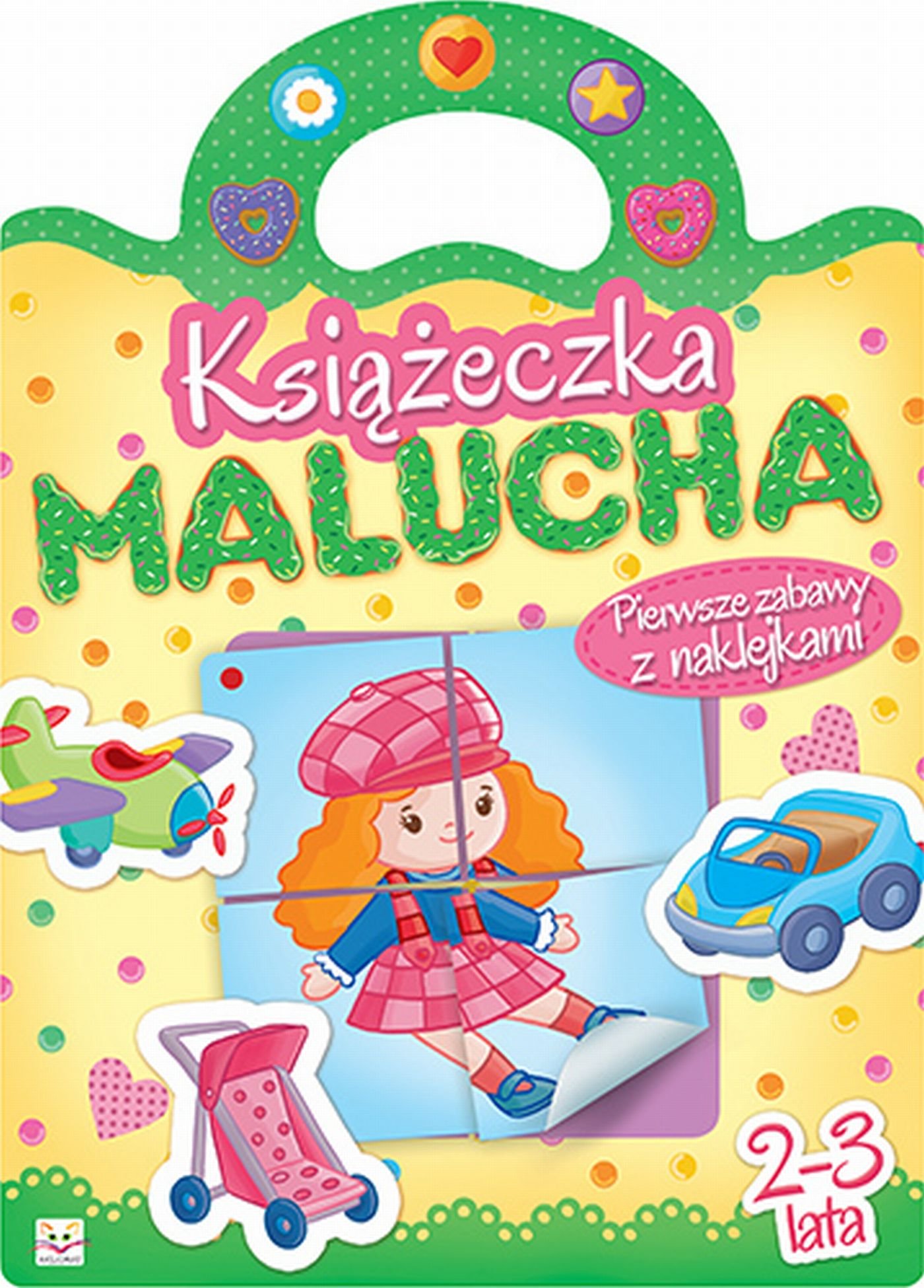 

Książeczka malucha Pierwsze zabawy z naklejkami