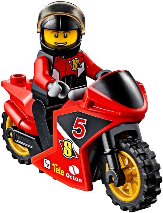 LEGO City 60084 Transporter motocykli + GRATIS Seria Ruch drogowy