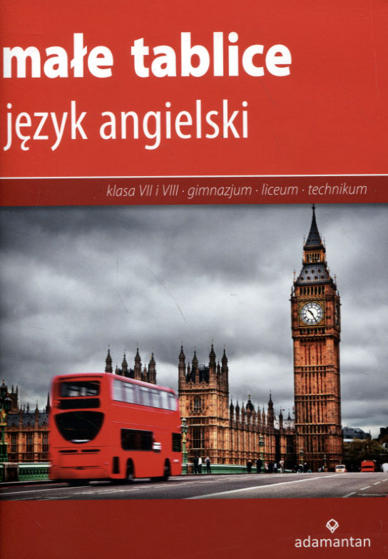 

Małe tablice Język angielski 2017