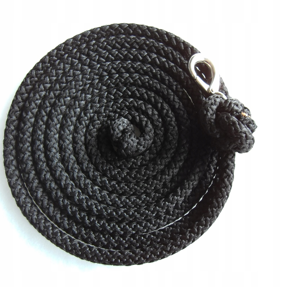 

Smycz treningowa Sznur 10mm/ 50m czarna linka