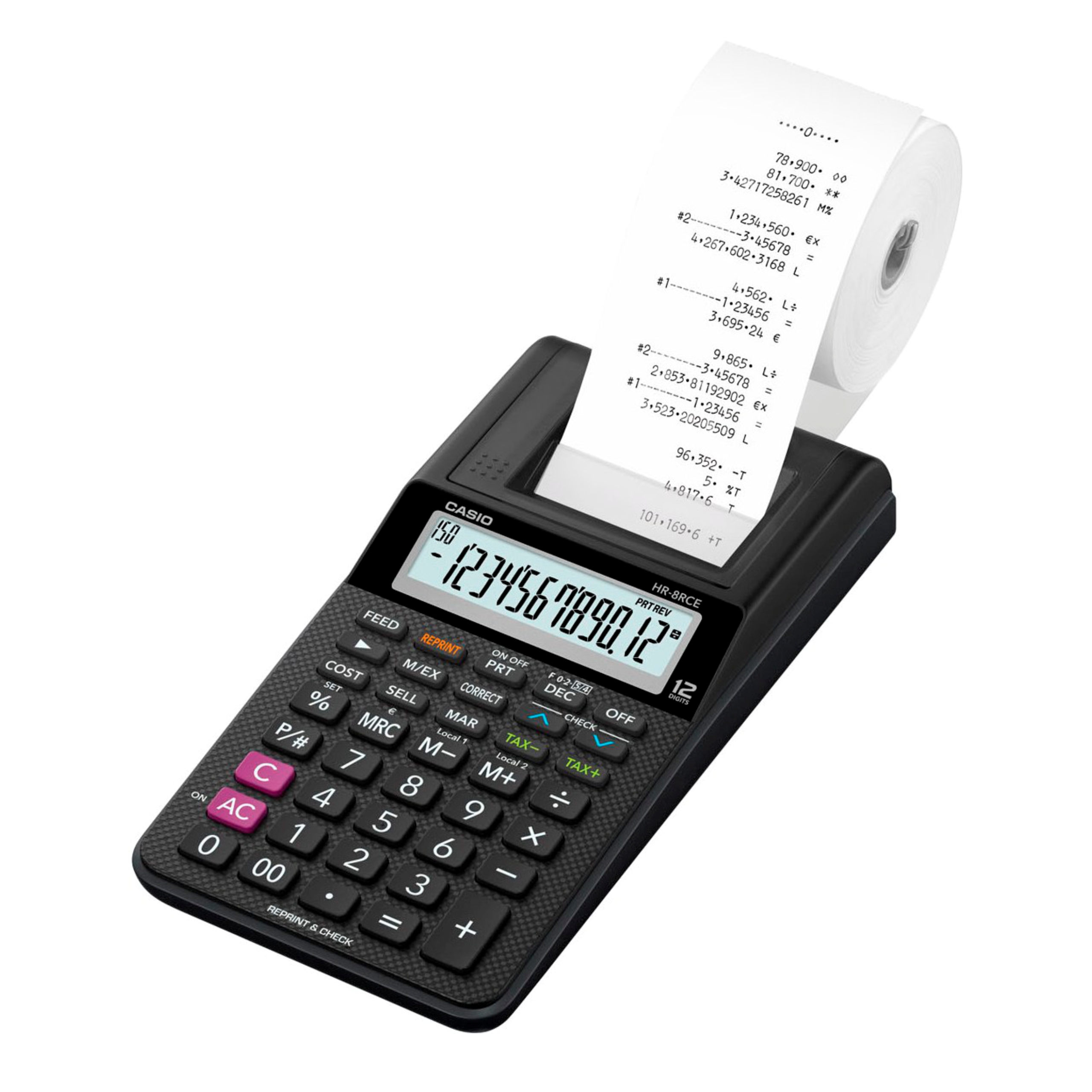 Kancelárska kalkulačka Casio HR-8RCE