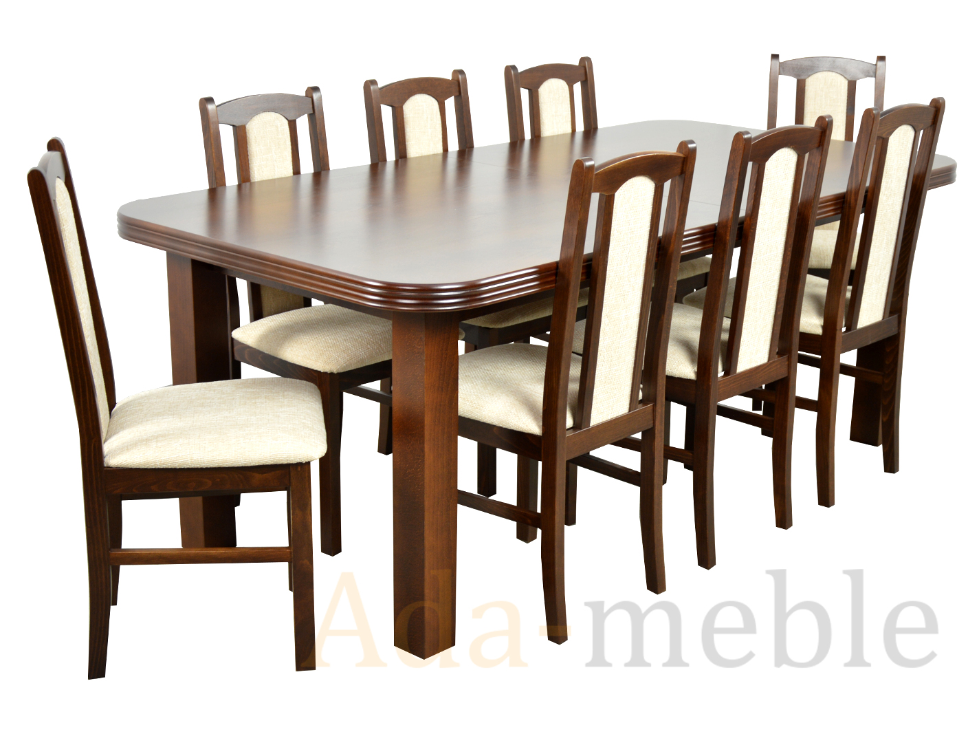 8 Krzeseł + Stół rozkładany do 3m / Ada-meble Kod producenta Z