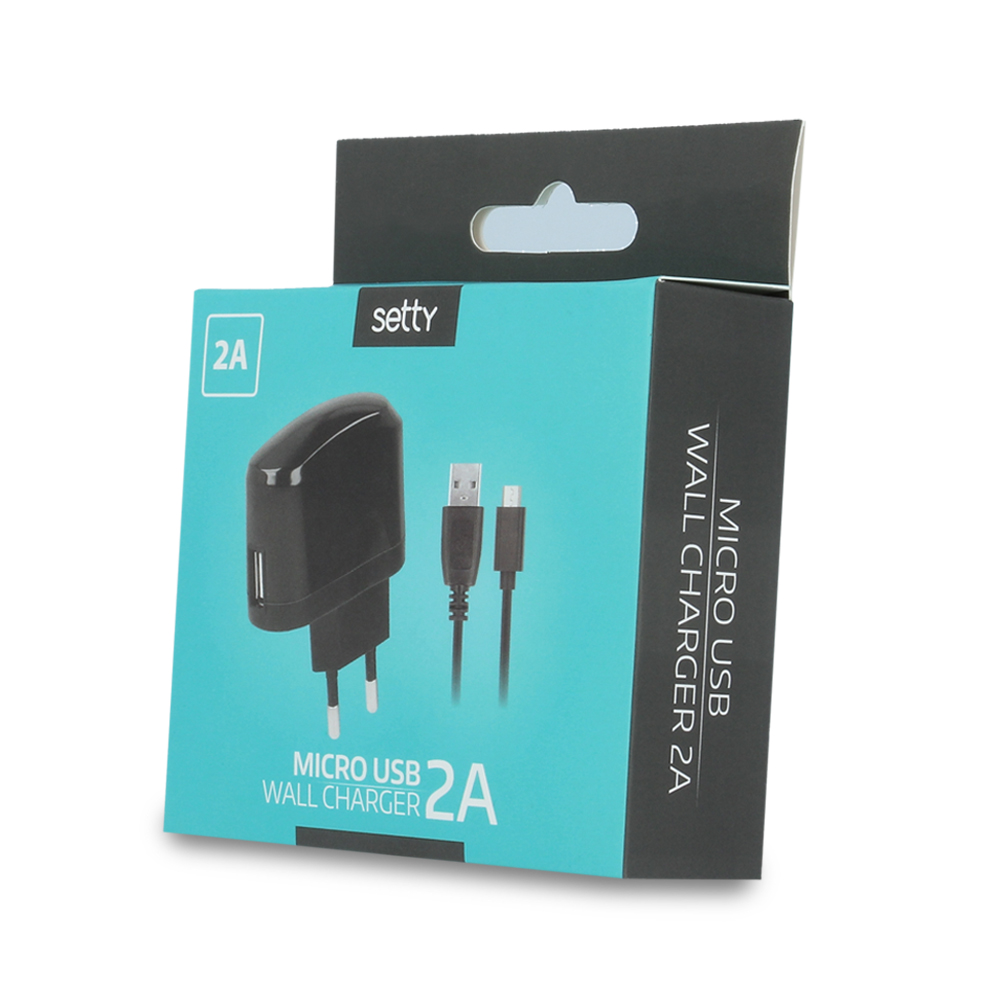 

Ładowarka Sieciowa Setty Usb 2A + Kabel Micro Usb