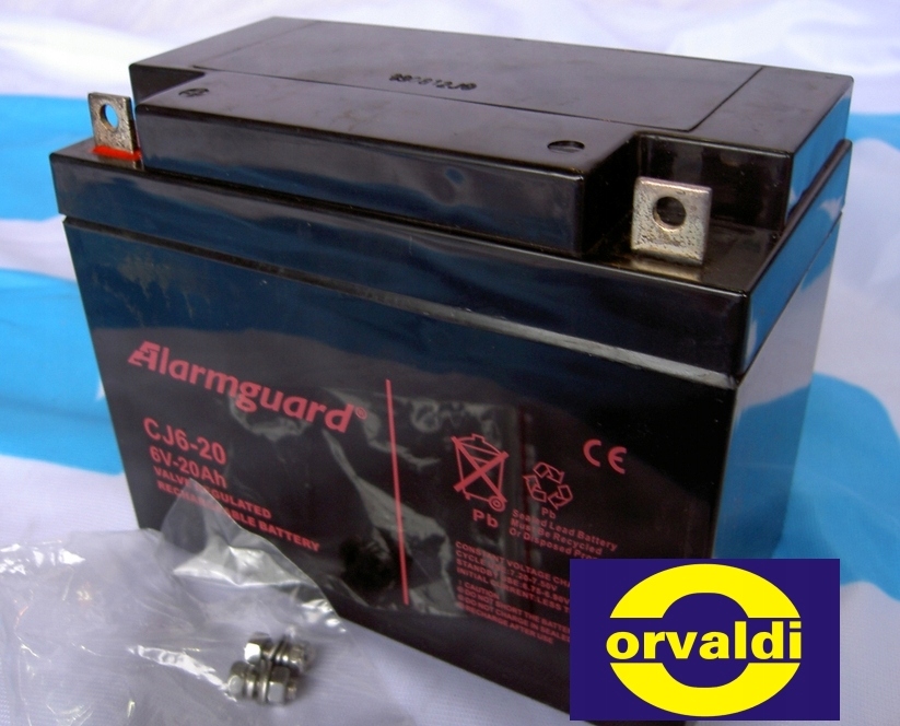 

Akumulator CJ6-20 20Ah 6V schodołaz gąsienicowy