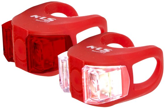 Komplet oświetlenia LED Kellys TWINS diodowe red