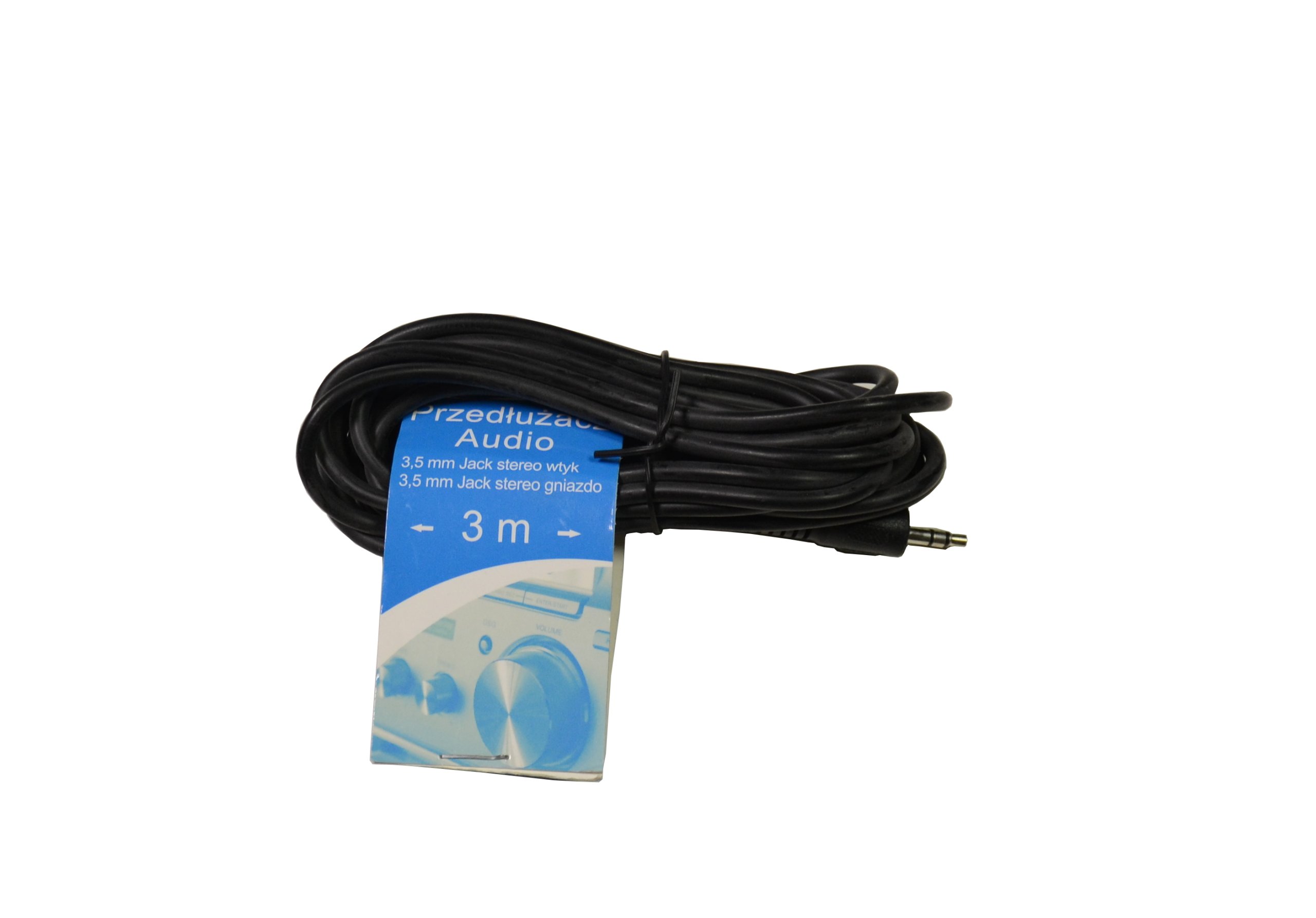 КАБЕЛЬ АУДИО-КАБЕЛЬ JACK 3,5 мм УДЛИНИТЕЛЬ 3,0 м