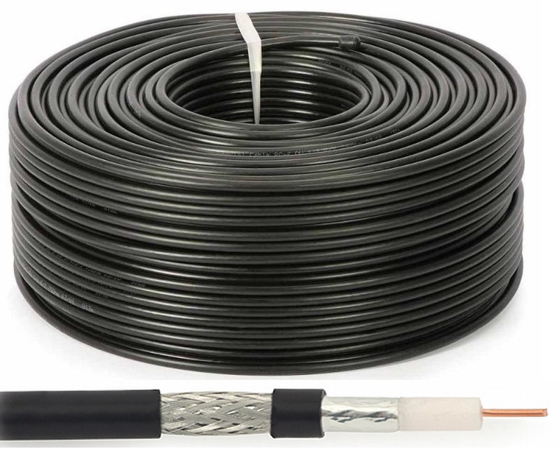 

Kabel Przewód Koncentryczny Antenowy Żelowany RG6