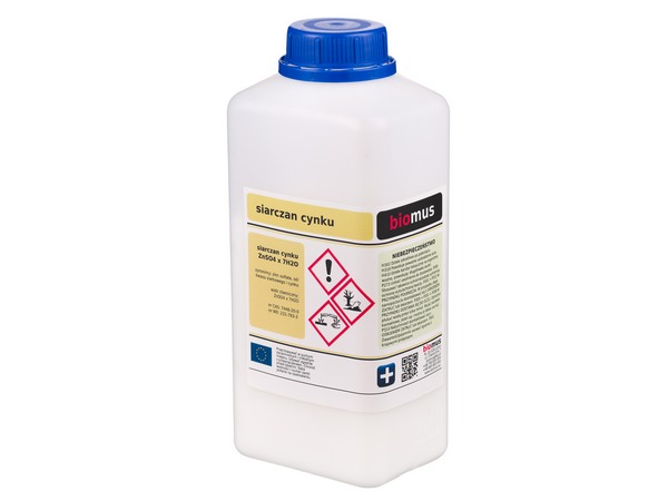 

Siarczan Cynku czysty 1kg Biomus