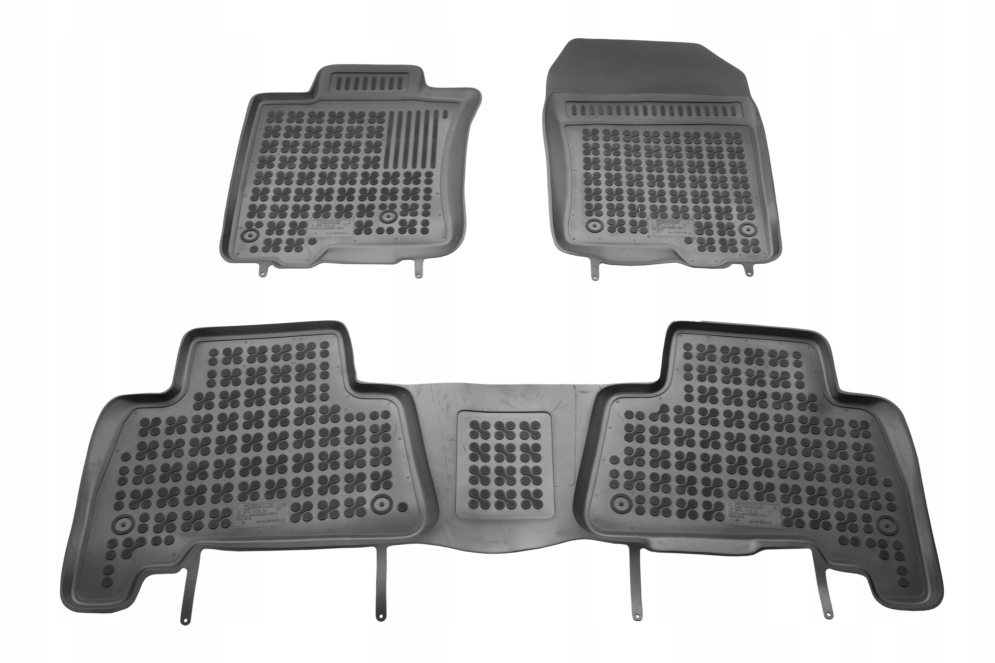 

Dywaniki gumowe Toyota Land Cruiser J150 2010-
