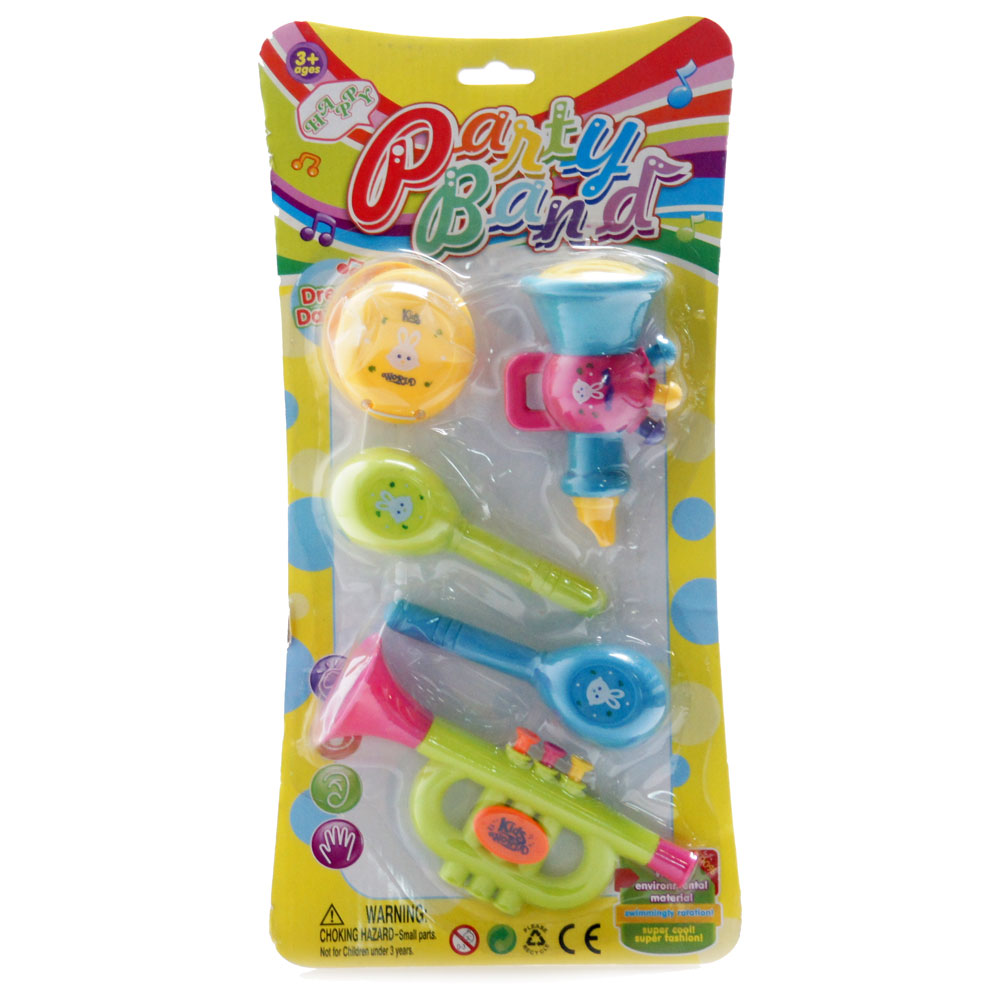 ZESTAW INSTRUMENTY MUZYCZNE ZESTAW 4 EL TRĄBKI