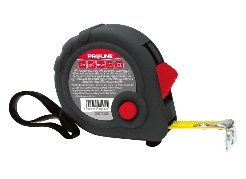 

Proline Profesjonalna miara zwijana 7.5m/25mm, nyl