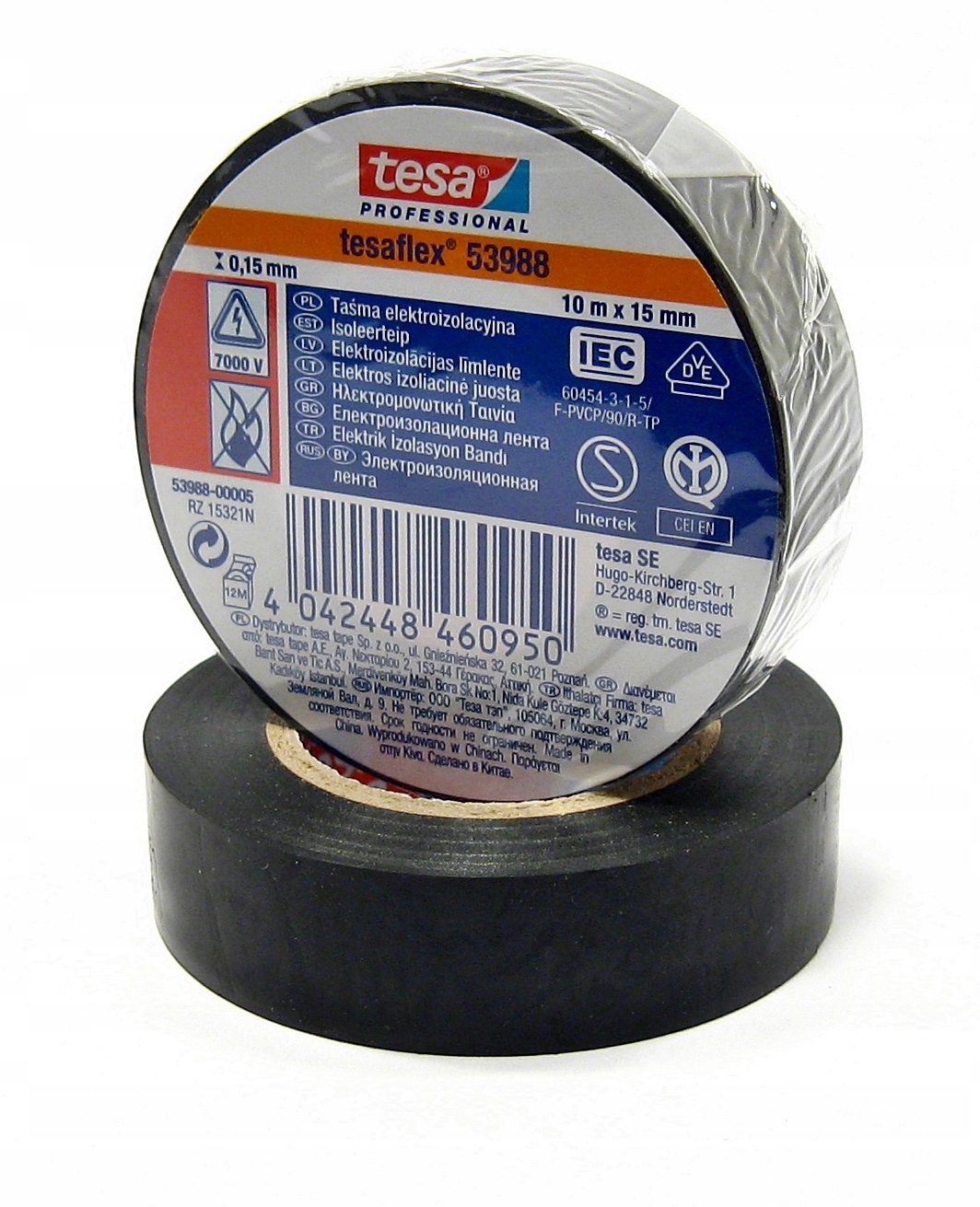 

Taśma izolacyjna Pcv 10mm x 15m Tesa 53948