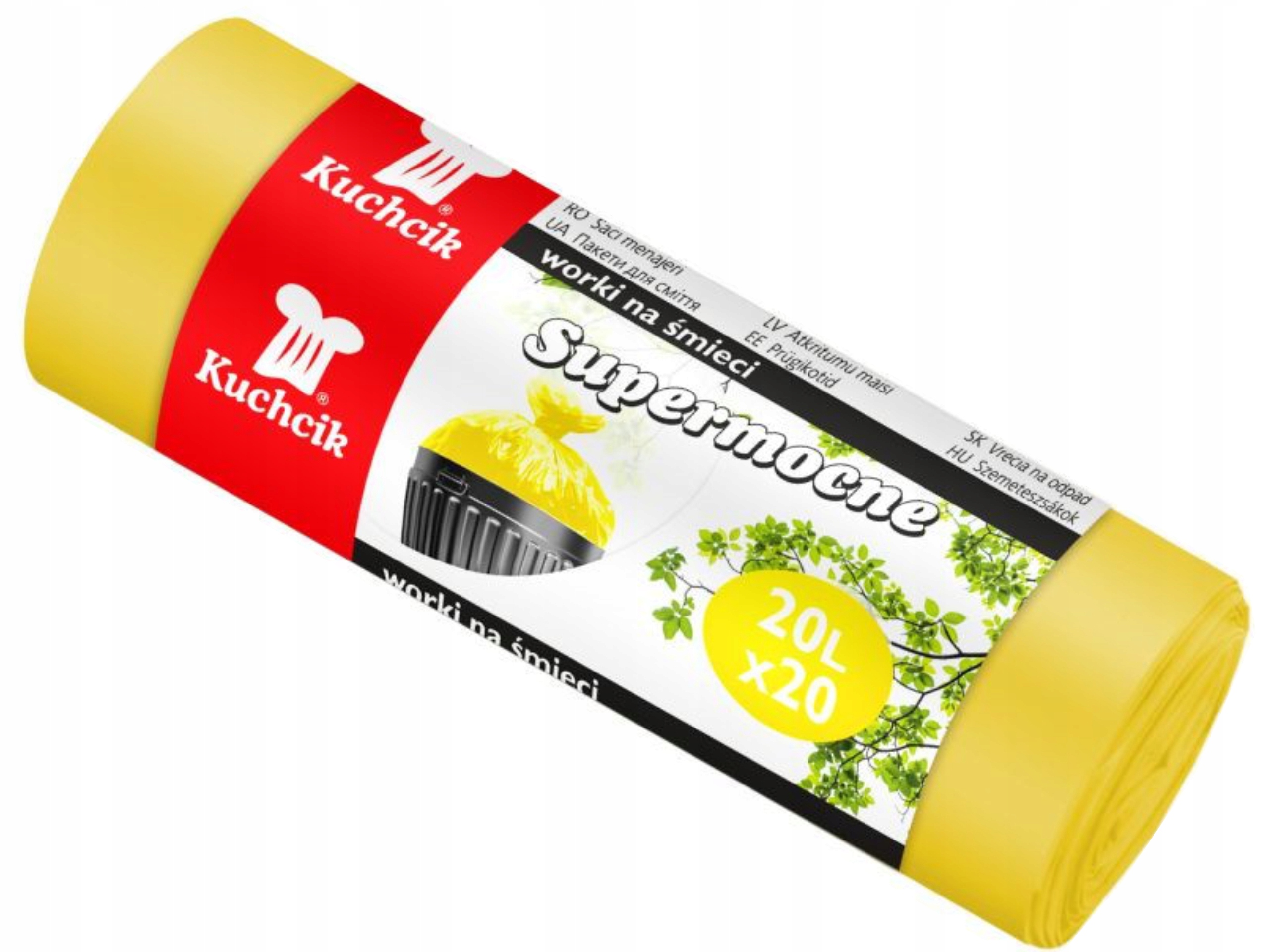 

Worki na do śmieci mocne sanitarne 20l A20