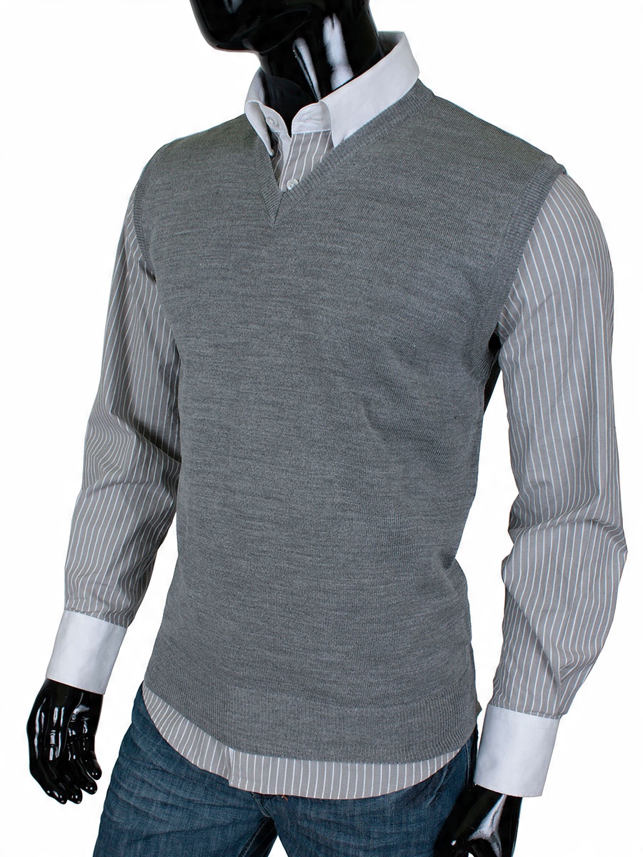 

Produkt_pl Pulower Kamizelka TC06 Szary__M