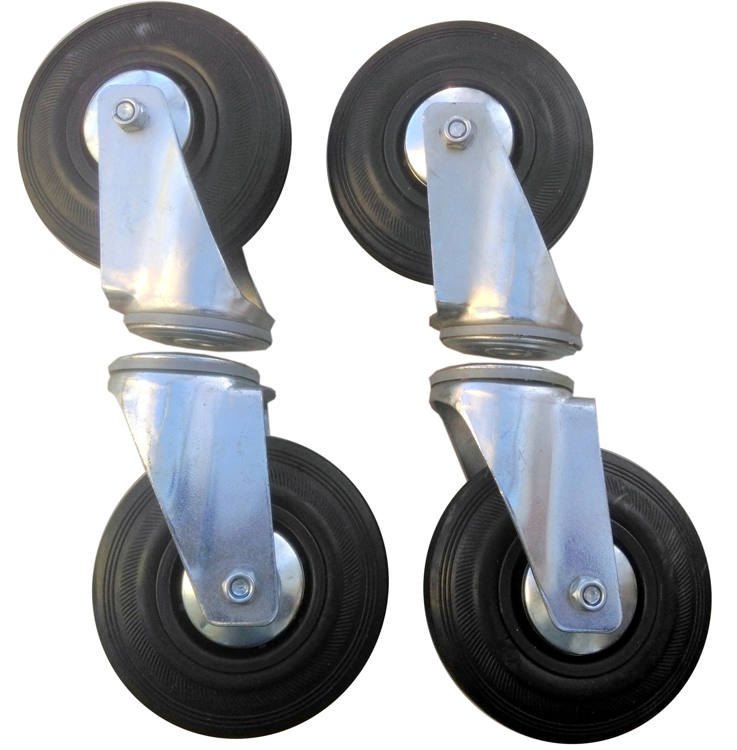 Sada kol 4 ks 125 mm ot. 12 mm 380 Kg