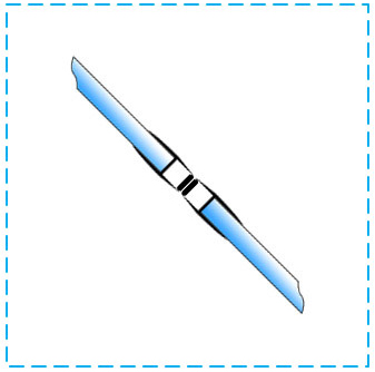 2M USZCZELKA MAGNETYCZNA DO KABINY PRYSZNICOWEJ DO DRZWI Z MAGNESEM 4-6MM Marka Inea