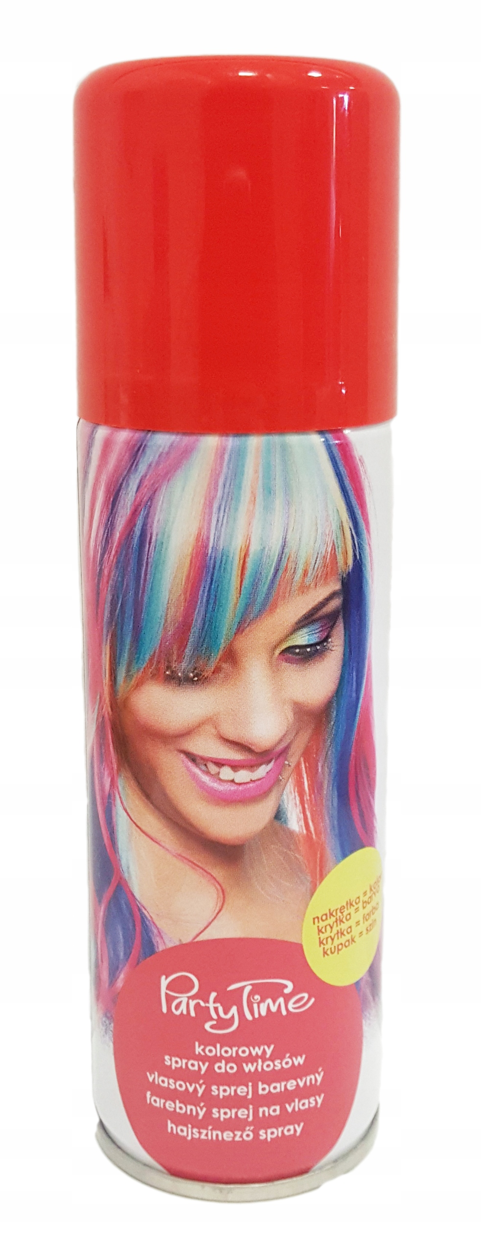 Czarna Zmywalna Farba Do Wlosow Zmywalna Farba do Włosów Kolorowy Spray Czerwona 7654237327 - Allegro.pl