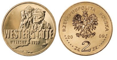 2 złote (2009) - Wrzesień 1939 rok - Westerplatte