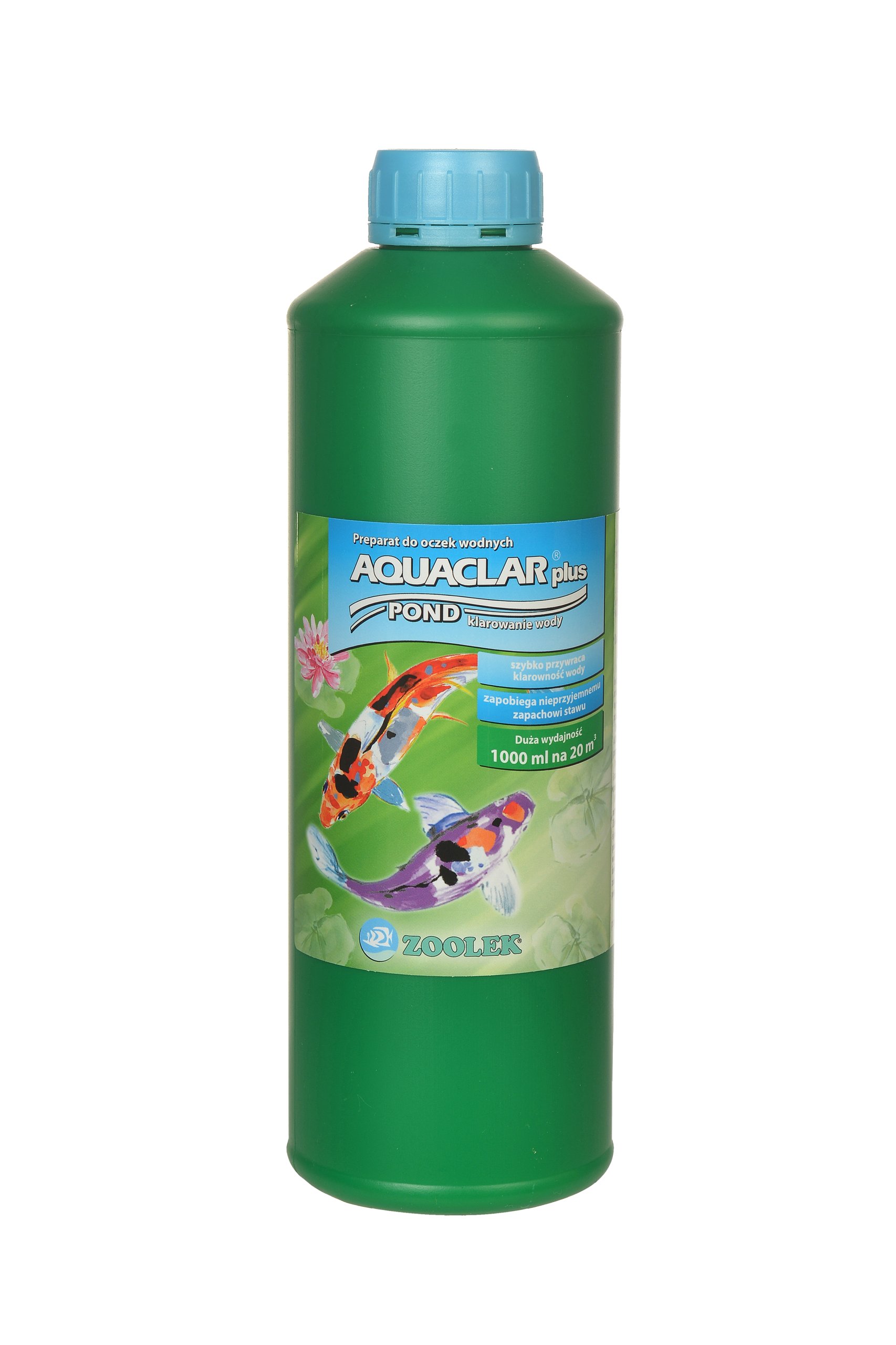 

Zoolek Aquaclar 1L na 20m3 Klaruje I Zwalcza Glony