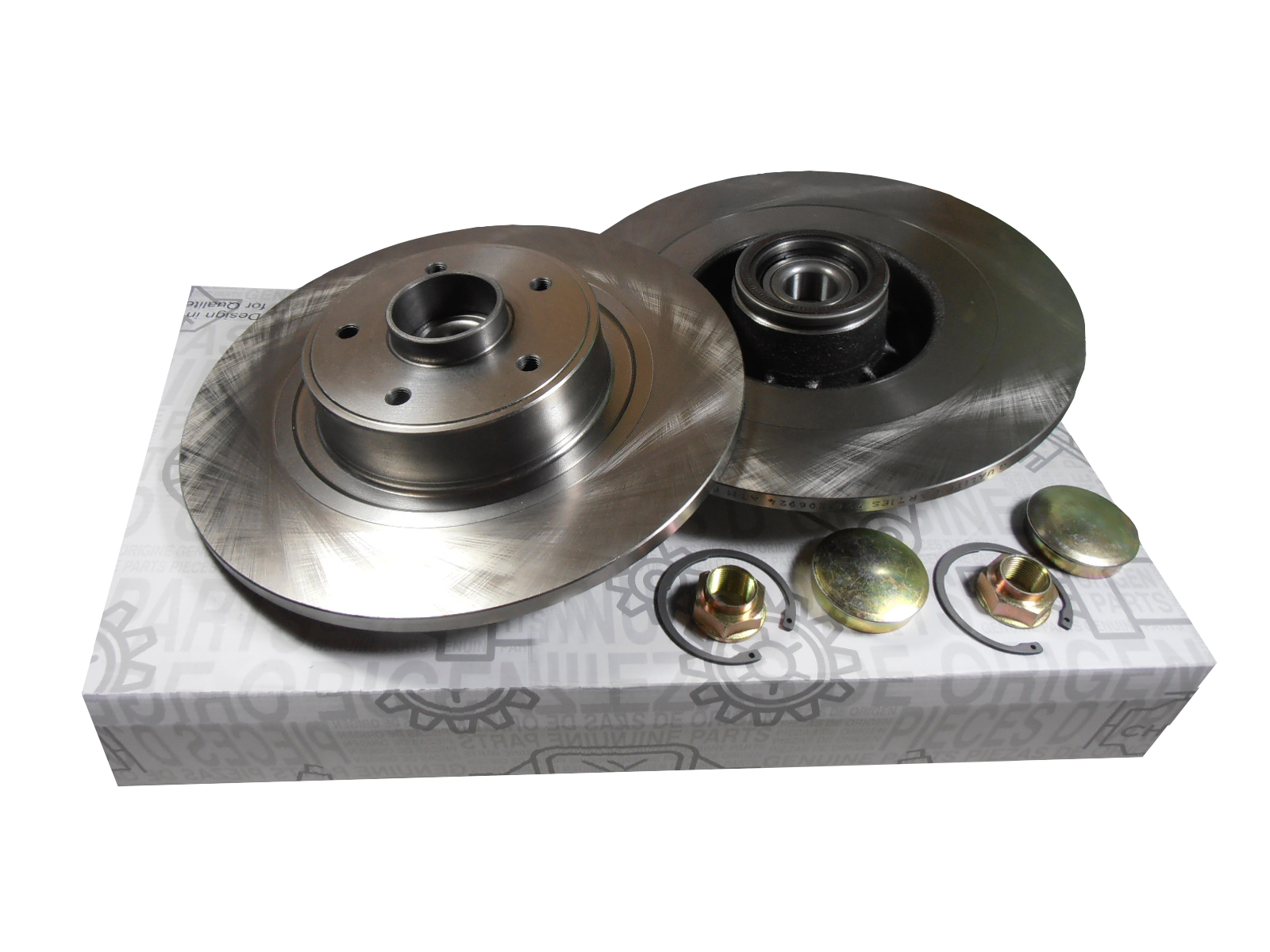 7701206924 x2 - 2X задний тормозной диск RENAULT VEL SATIS 2.2 DCI