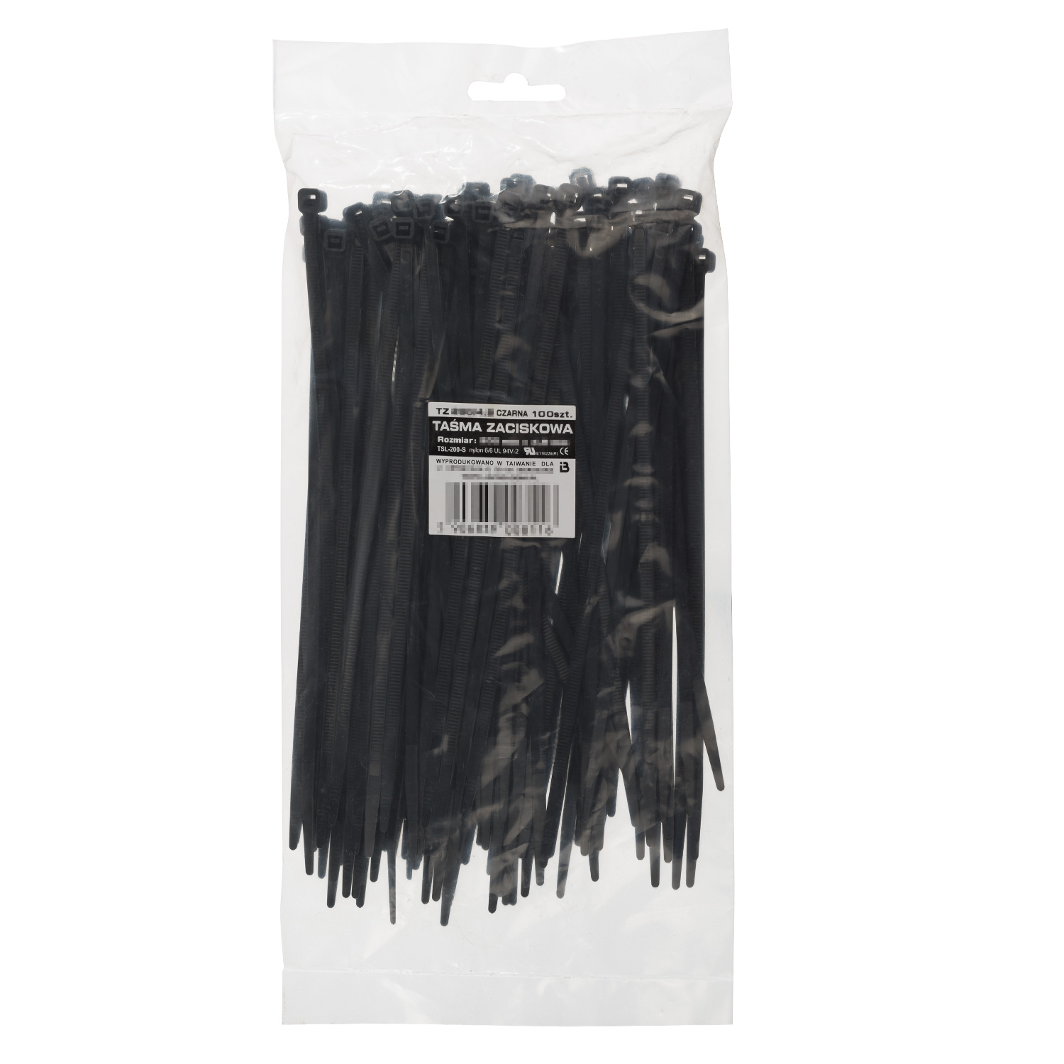 

Opaski zaciskowe z certyfikatem Uv 120mm x 4,8mm