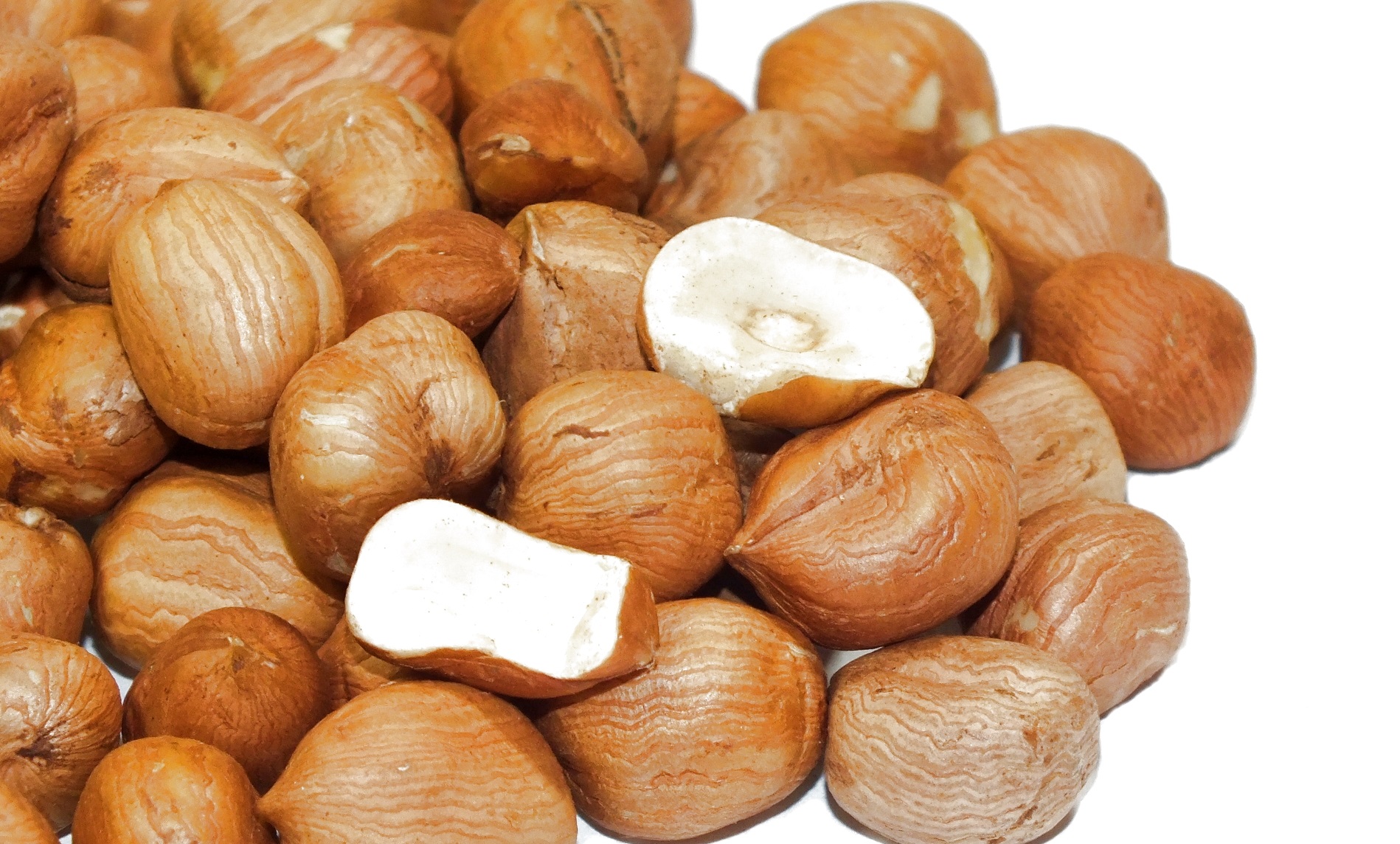 Levně Lískové ořechy loupané 1 kg od Skworcu Velké Balení