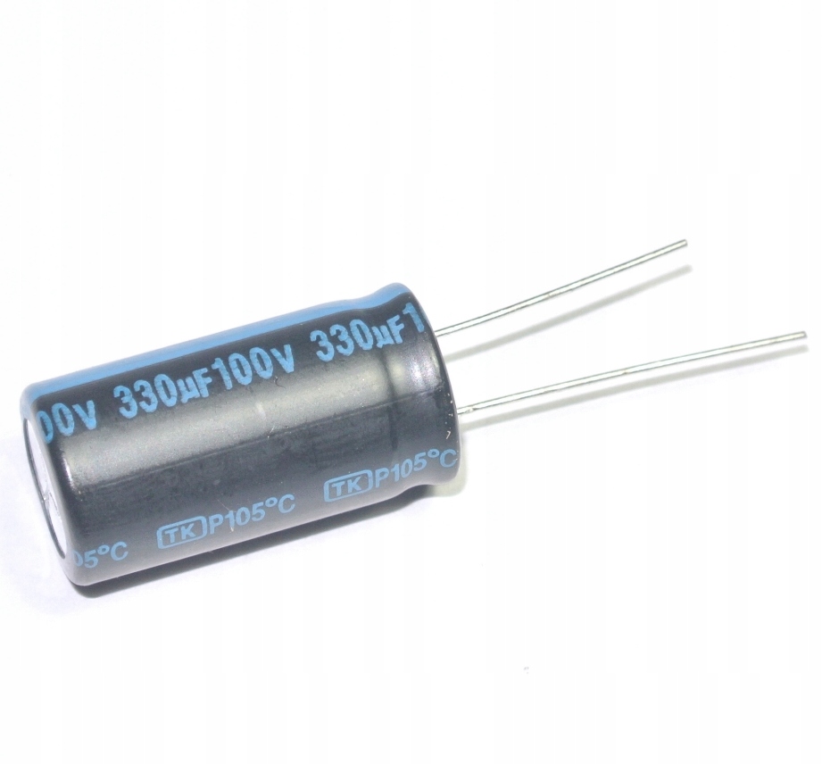 

330uF 100V 105' 12.5x25mm Jamicon Tk [2szt] #051