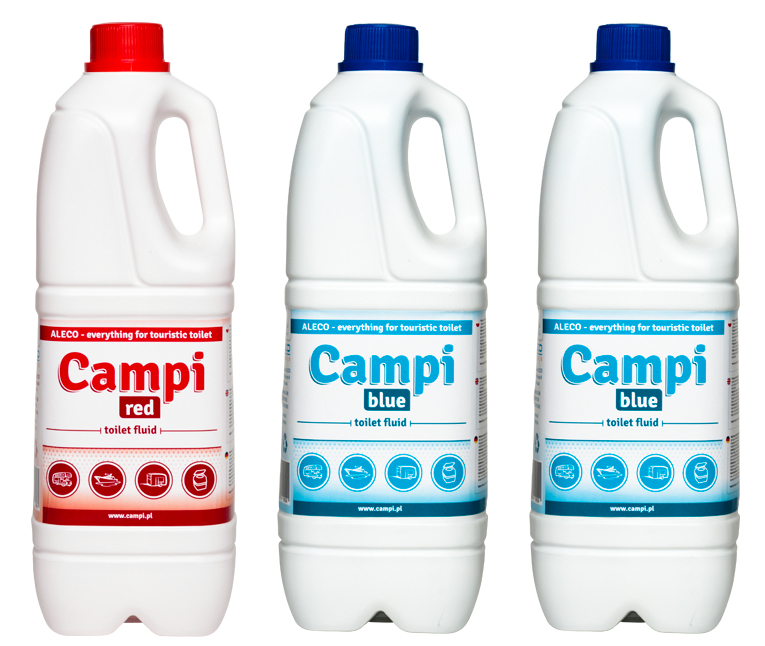 

Komplet Płynów Do Toalet Campi Red Blue Blue 3szt