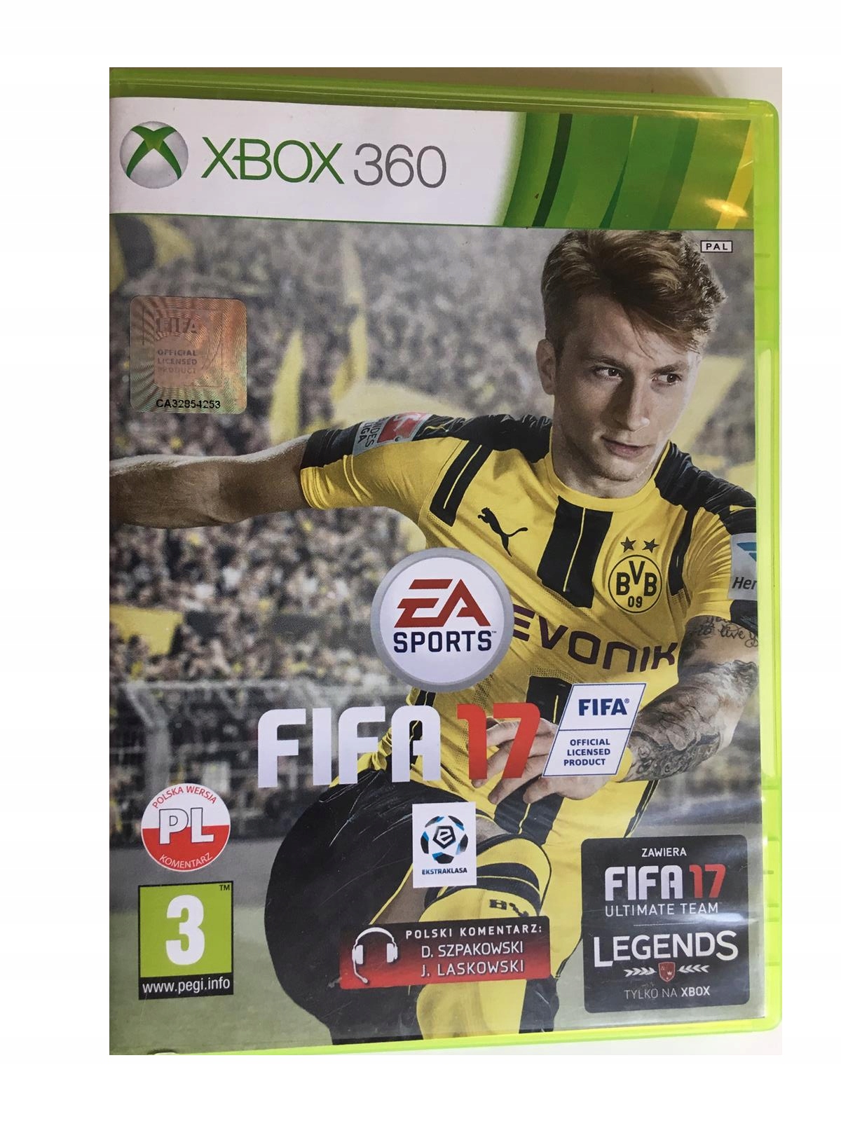 Fifa 17 X360 PL