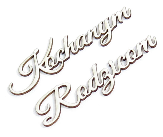 

Beermata Dekor Decoupage Kochanym Rodzicom RY26