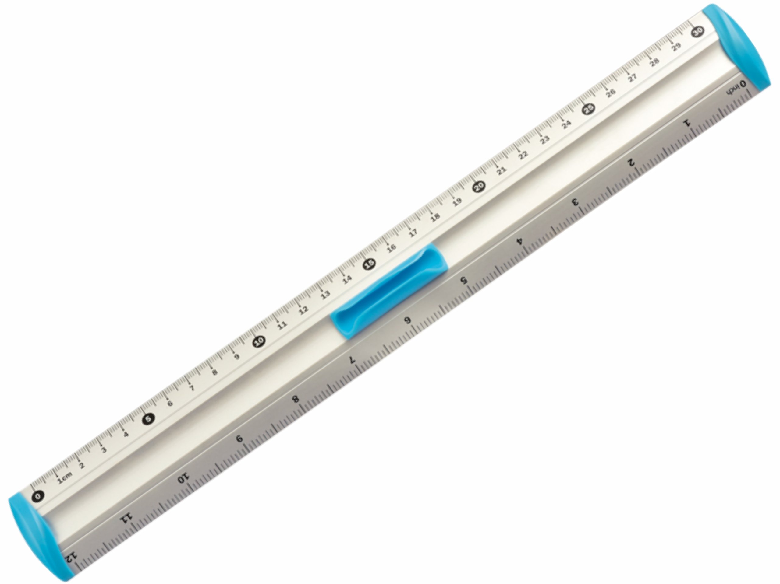 

Linijka aluminiowa metalowa Tetis 30cm niebieska