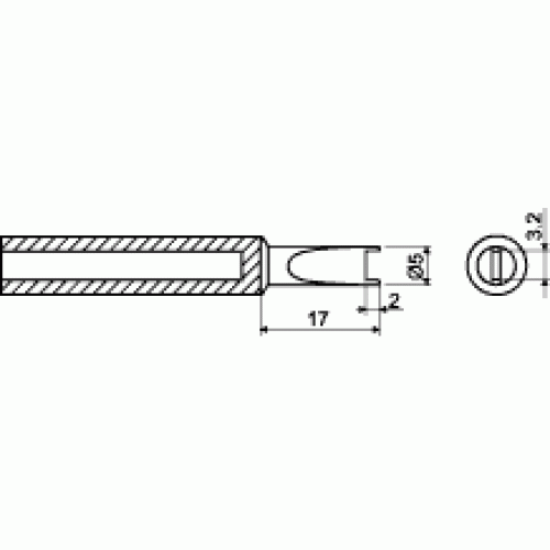 Grot 960-T-R Quick do demontażu CHIP 3,2x2x1mm