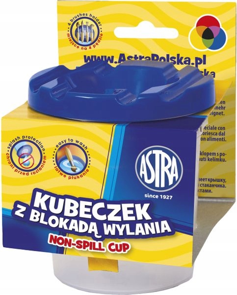 

Kubek niekapek kubeczek Astra na wodę farby