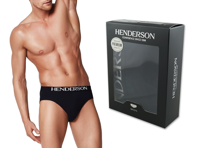 

Slipy Henderson Man Męskie 35213 - czarne - r XL