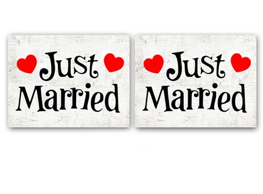 

Naklejki na pod buty dla męża i żony na ślub N60