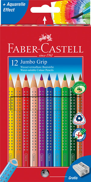 

Faber Castell Kredki Jumbo Grip 12 kol. Temperówka