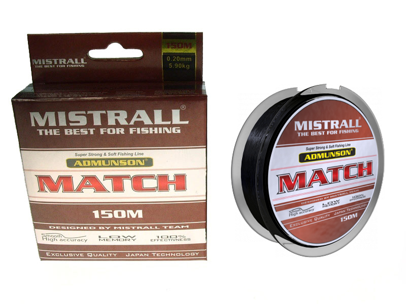 

Żyłka Mistrall Admunson Match 0,18 mm 150m