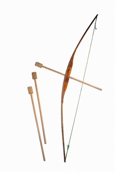 

Łuk drewniany mały 77cm z otworem 3 strzały W-wa